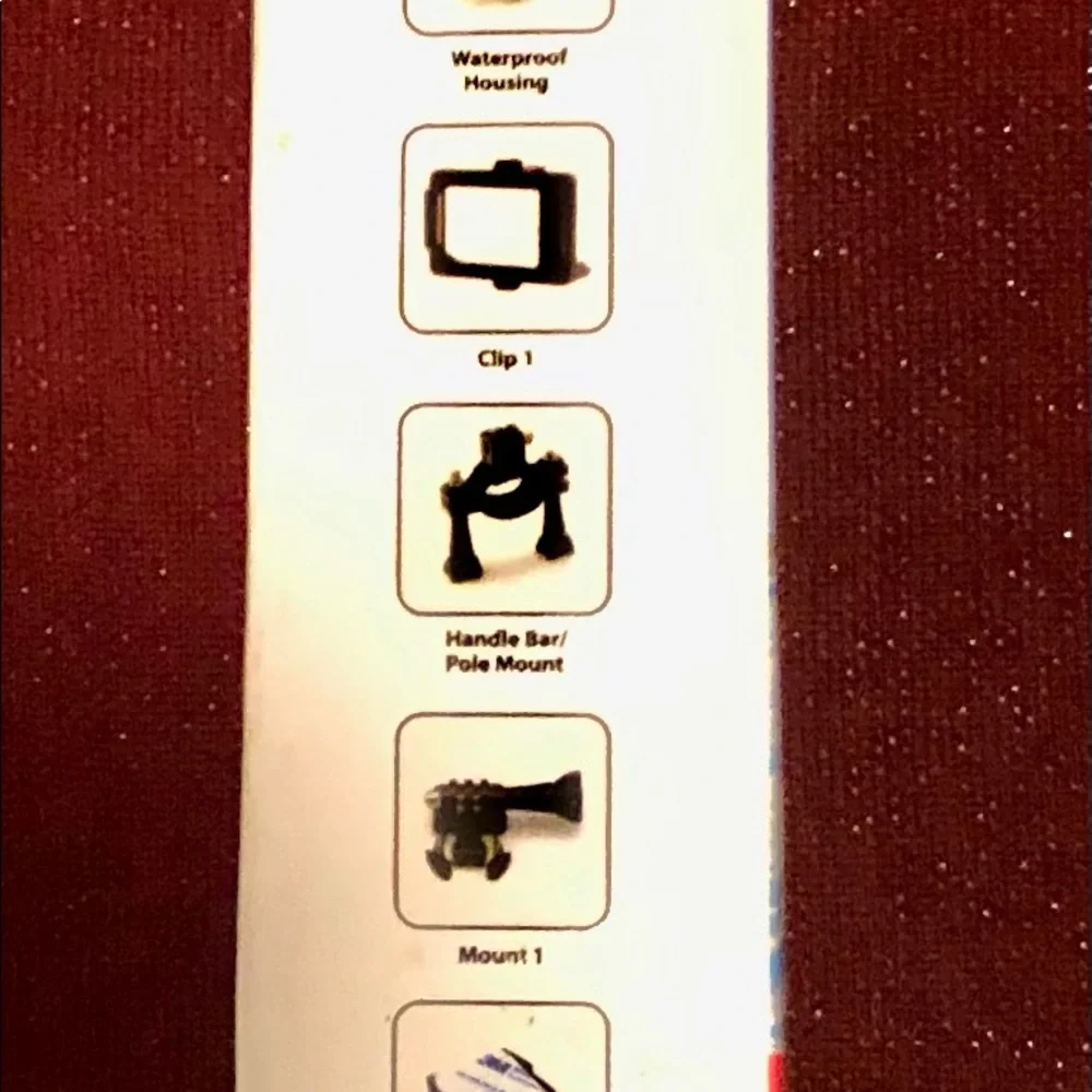 Go pro style waterproof sports camera! For 1080p digital recording.